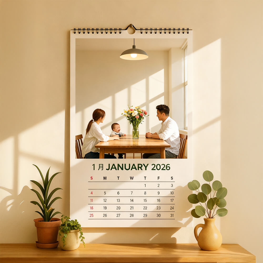 經典掛牆式月曆