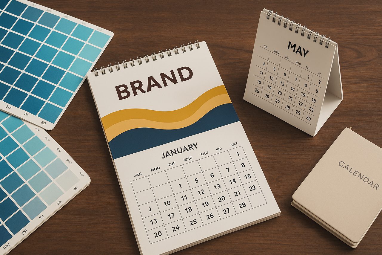 Custom Branded Calendars: **365 Days of Brand Exposure**