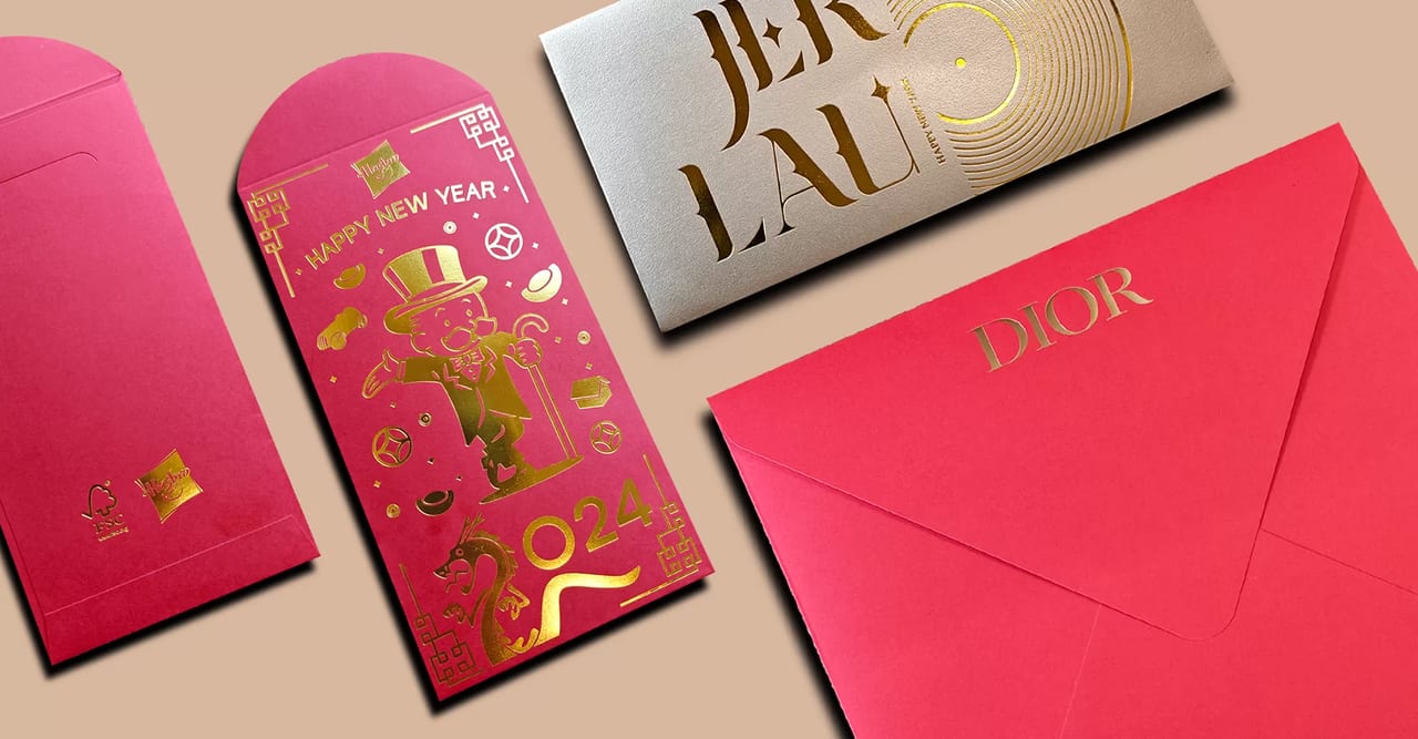 Lunar New Year Print Ideas: **Red Packets, Fai Chun & Greeting Cards**