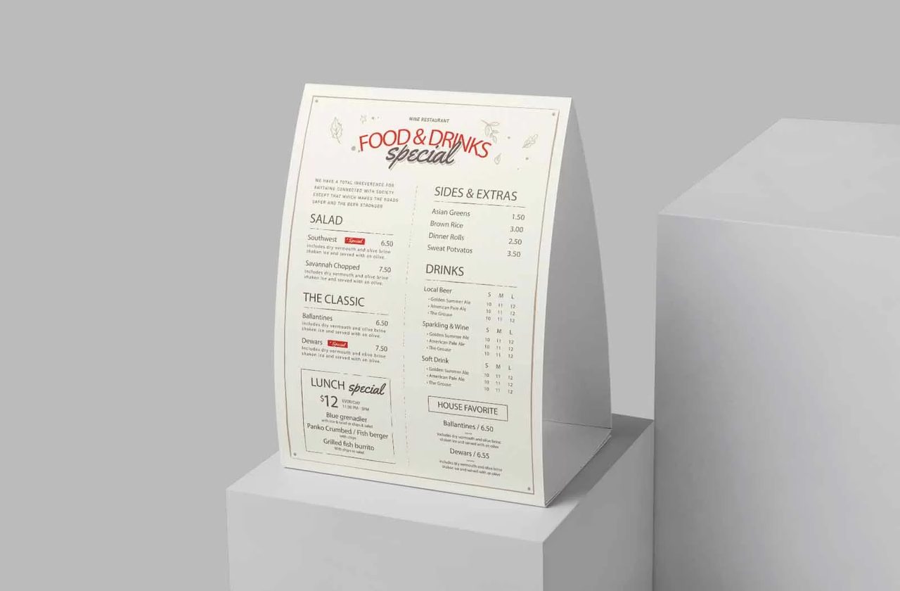 What Is a Tent Card, and **How Does It Help You Promote?**