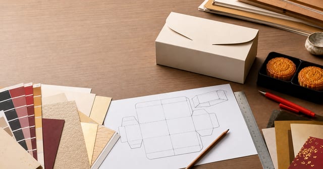 Mooncake Box Packaging from 0 to 1: **Paper, Finishing and Structure, Sorted**