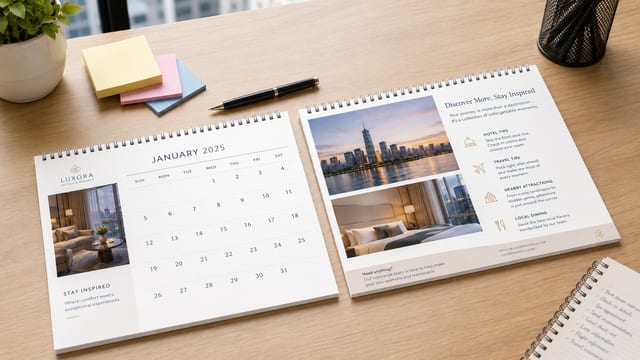 Company Desk Calendar Content: **What to Put in Each Month**
