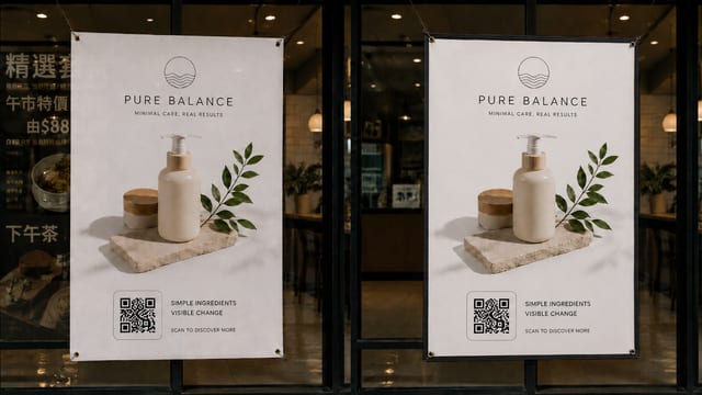 普通啞面 Banner 同黑底 Banner 有咩分別？看背景、設計顏色與背光