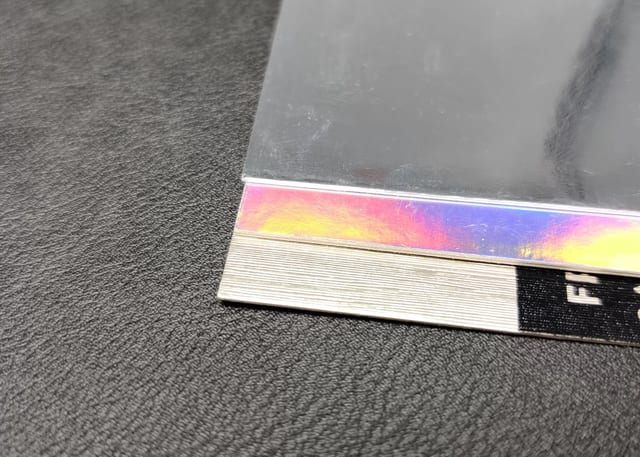 Metallic Card Stock: **Brushed Gold, Holographic Silver & Mirror**