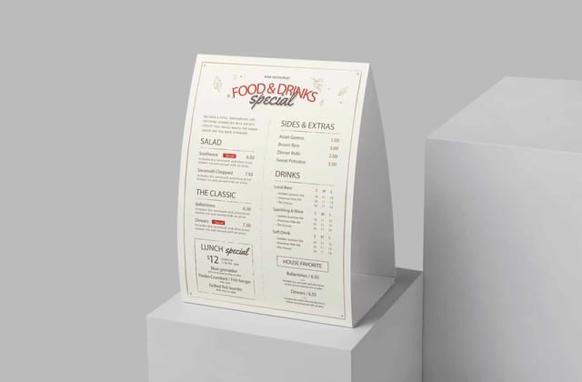 What Is a Tent Card, and **How Does It Help You Promote?**