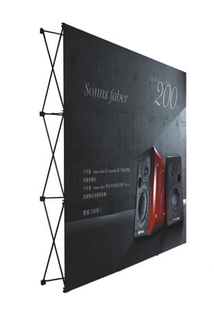 3x4 直形拉網展架